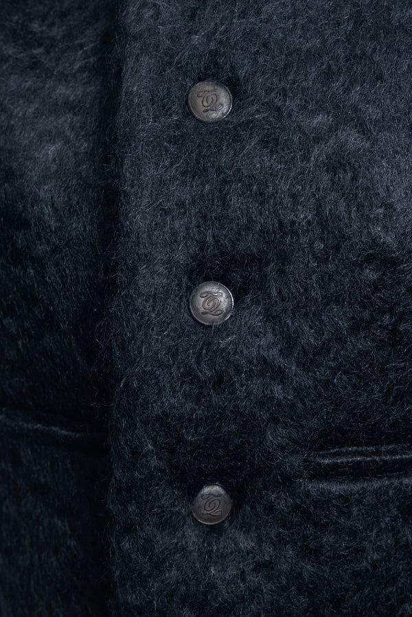 Cardigan Jacket in Mohair Blend