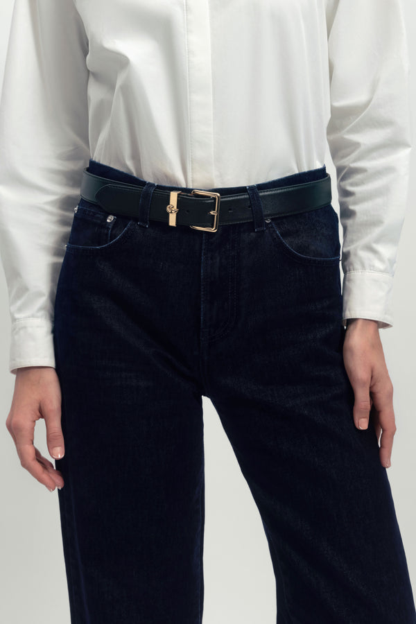 Belt with Goose Buckle
