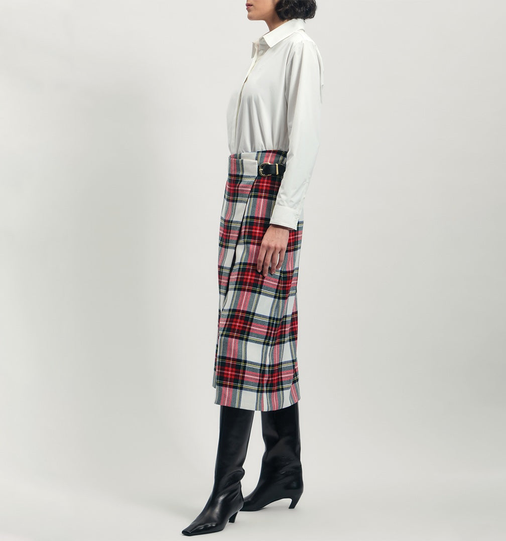 Wrap Skirt in Wool