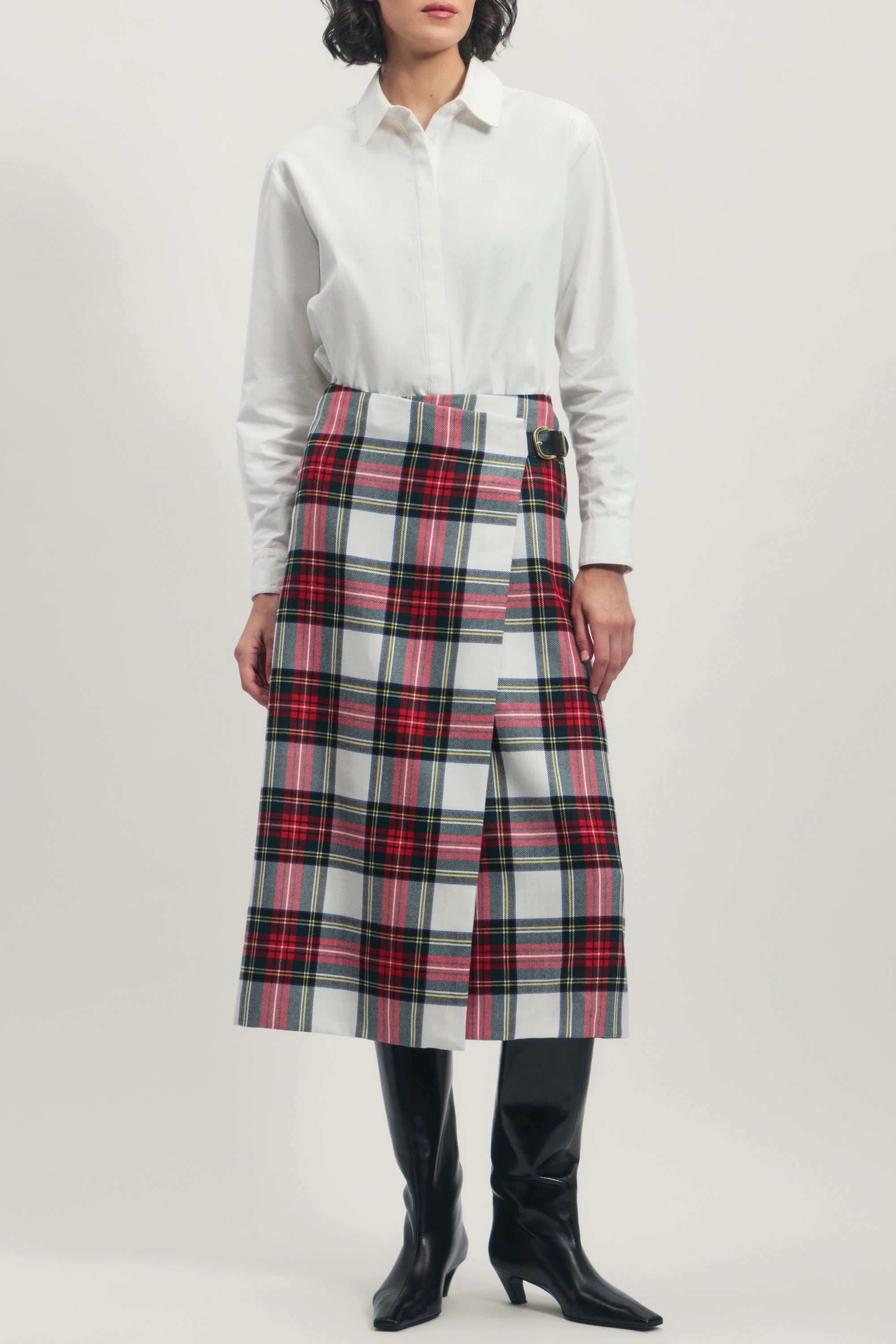 Wrap Skirt in Wool