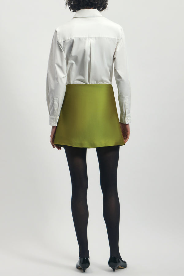 Mini Wrap Skirt in Viscose