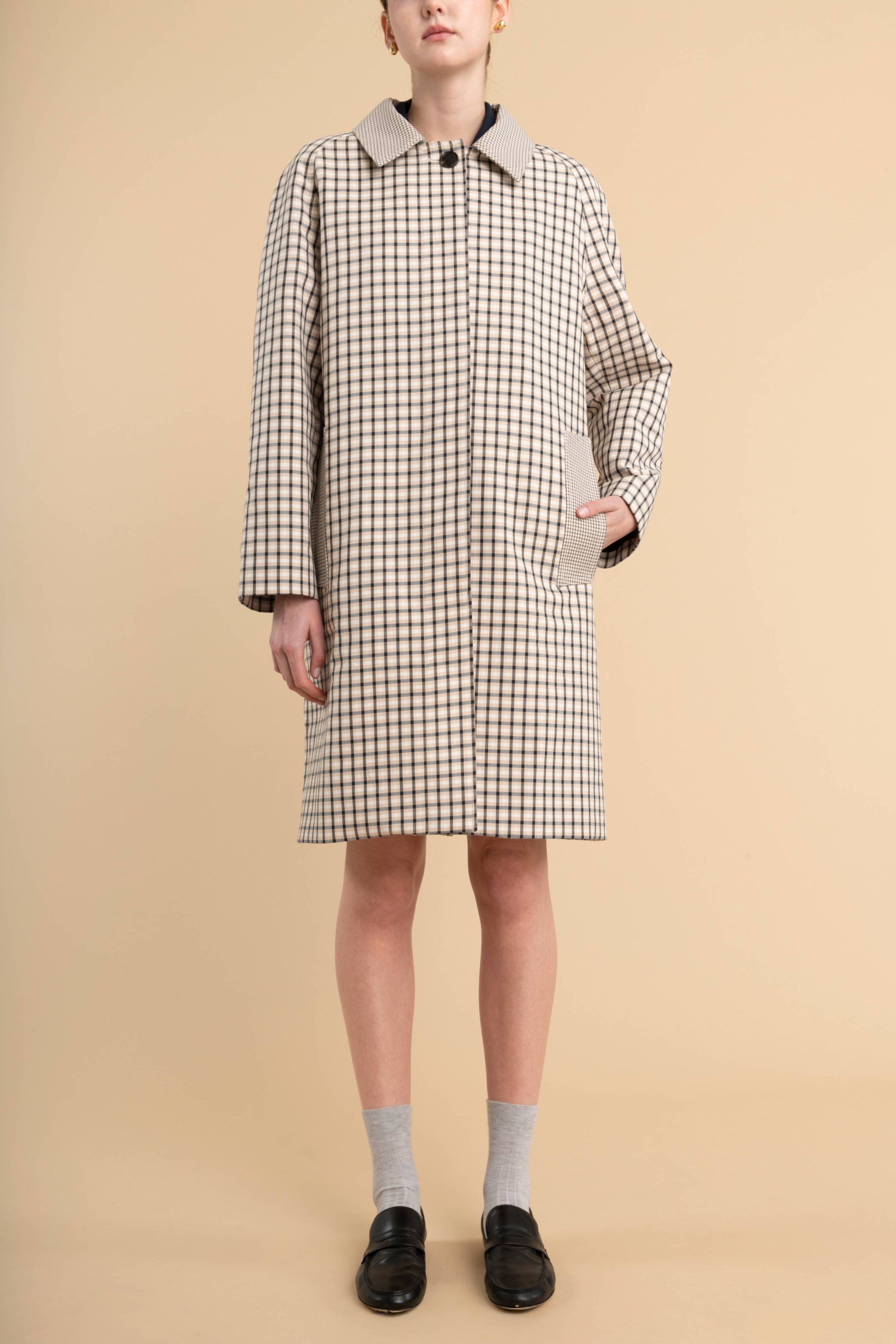 Car Coat in Cotton
