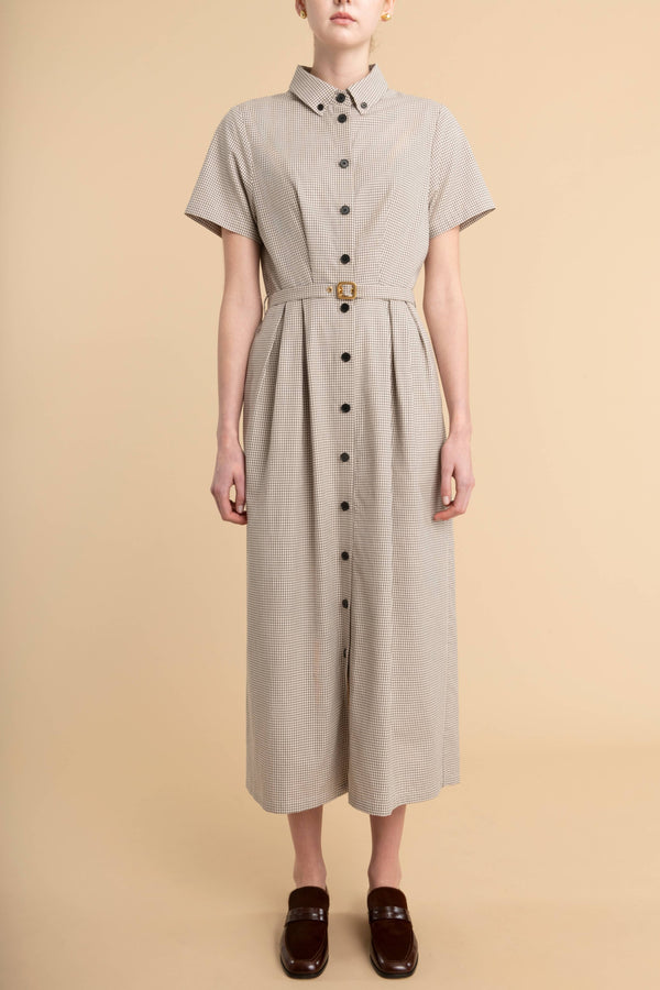 Shirt Dress in Cotton