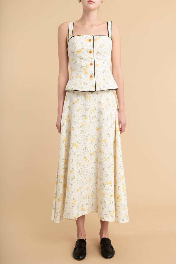 Skirt in Linen