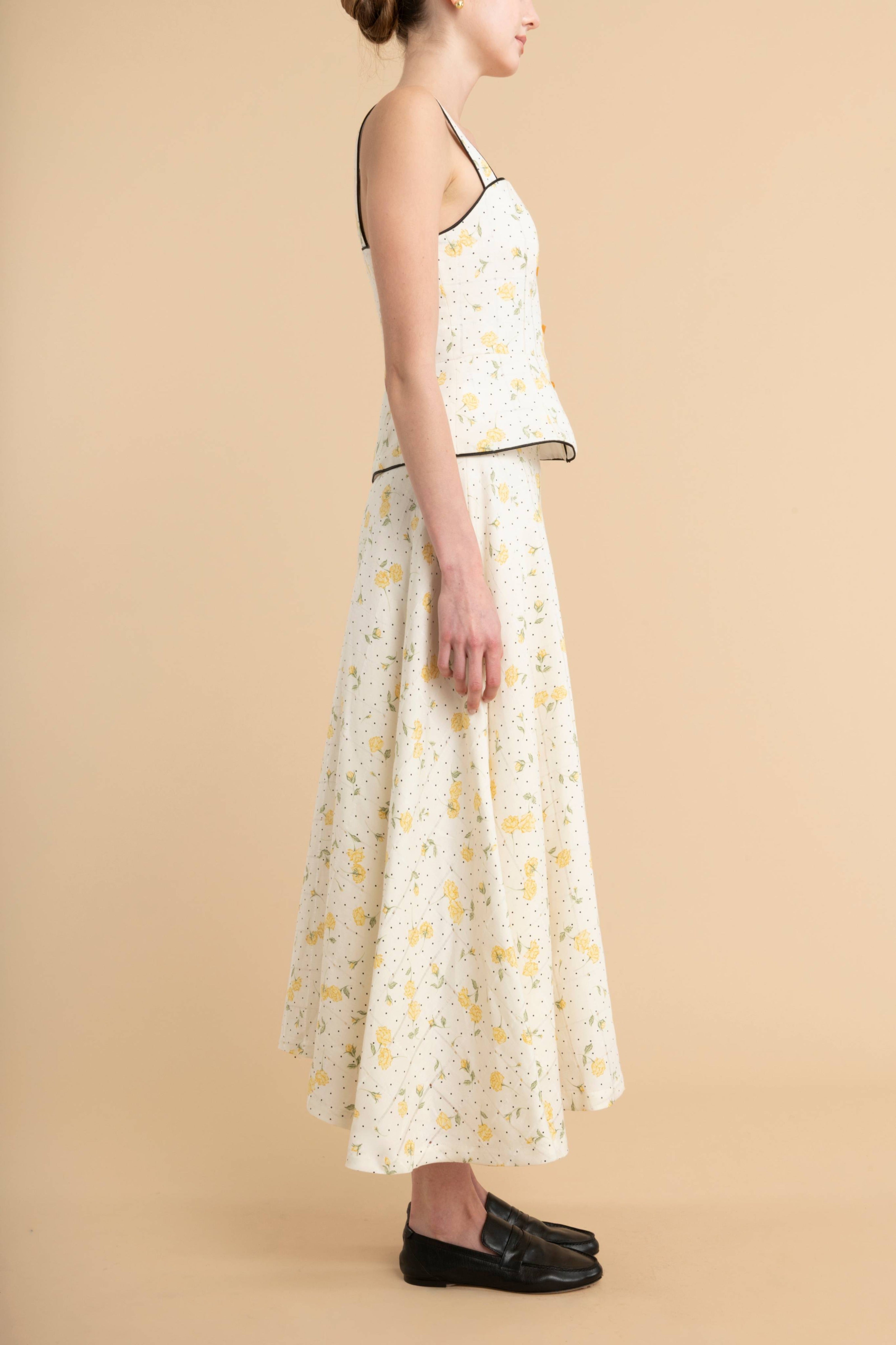Skirt in Linen