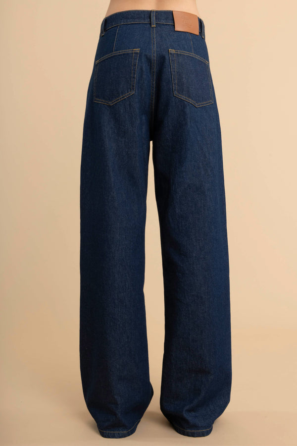 Relaxed Trouser in Denim