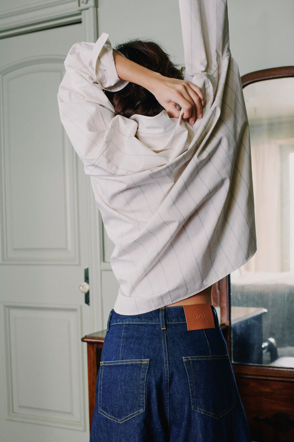 Relaxed Trouser in Denim