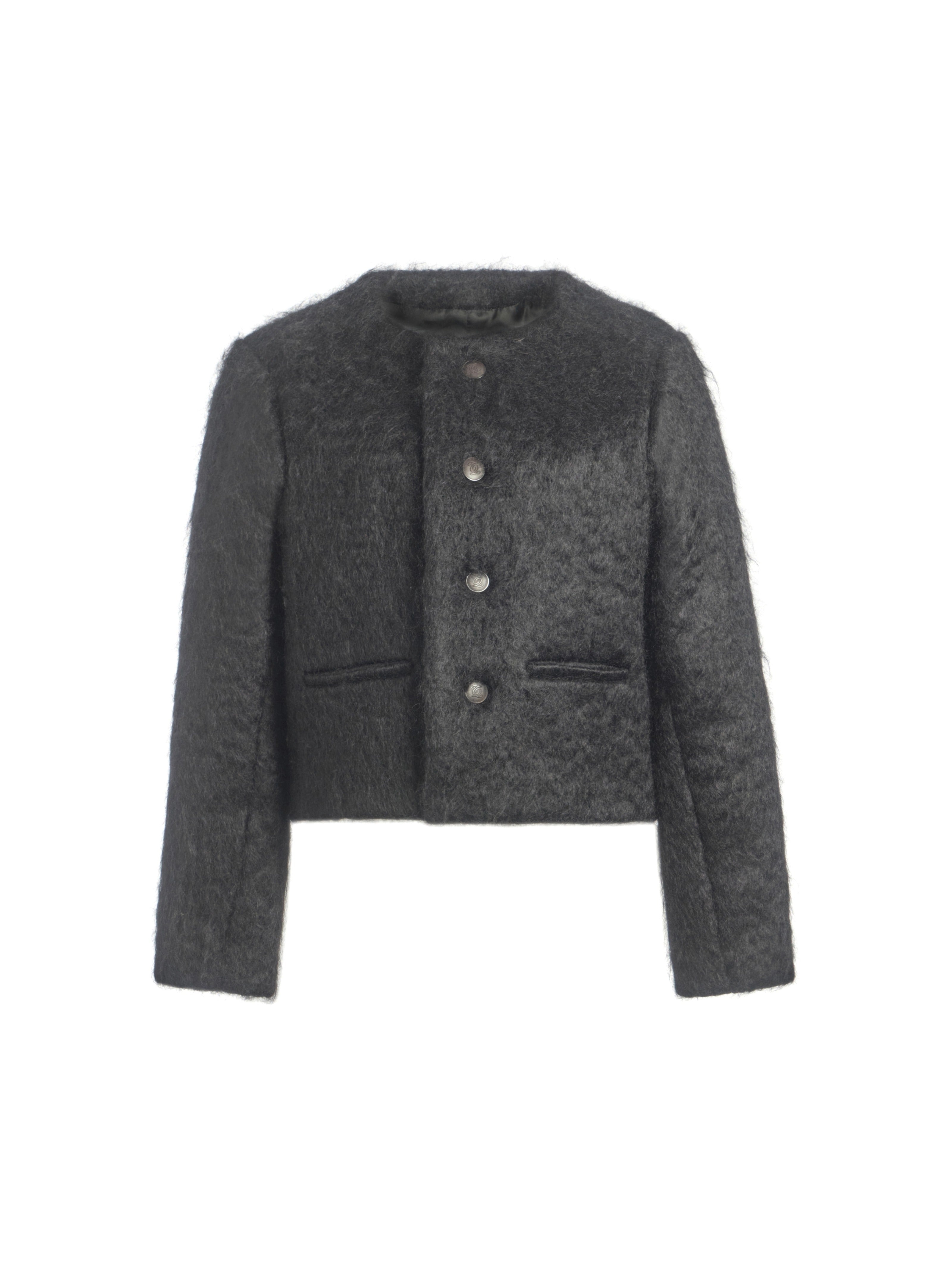 Cardigan Jacket in Mohair Blend